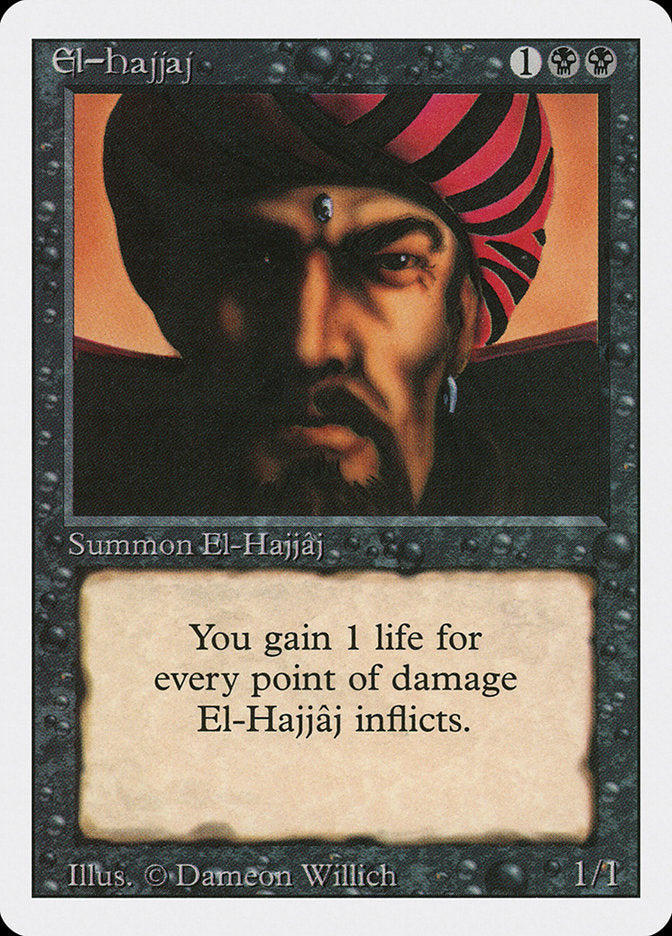 El-Hajjaj [Revised Edition] | Golgari Games