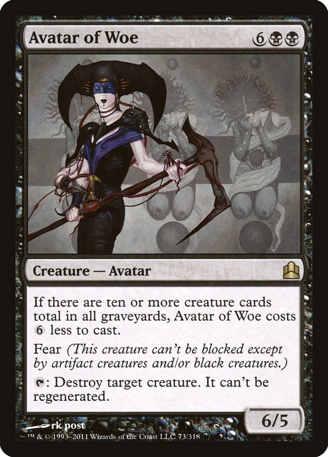Avatar of Woe [Commander 2011] | Local Legends