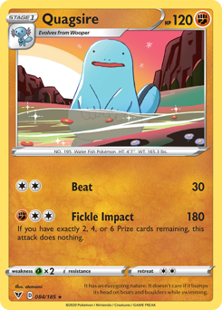 Quagsire (084/185) [Sword & Shield: Vivid Voltage] | Golgari Games