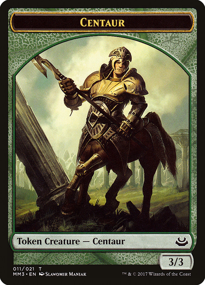 Centaur Token [Modern Masters 2017 Tokens] | Golgari Games