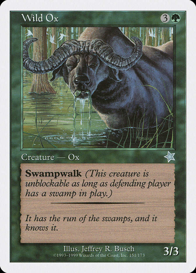 Wild Ox [Starter 1999] | Golgari Games