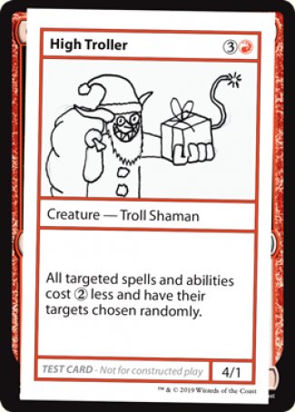 High Troller (2021 Edition) [Mystery Booster Playtest Cards] | Golgari Games