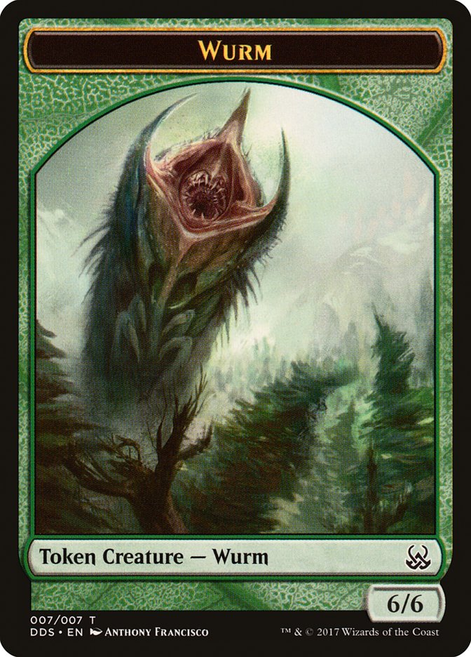 Wurm Token [Duel Decks: Mind vs. Might Tokens] | Golgari Games