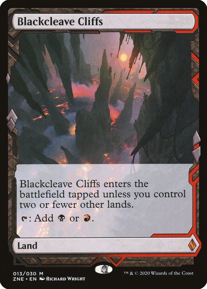 Blackcleave Cliffs (Expeditions) [Zendikar Rising Expeditions] | Golgari Games