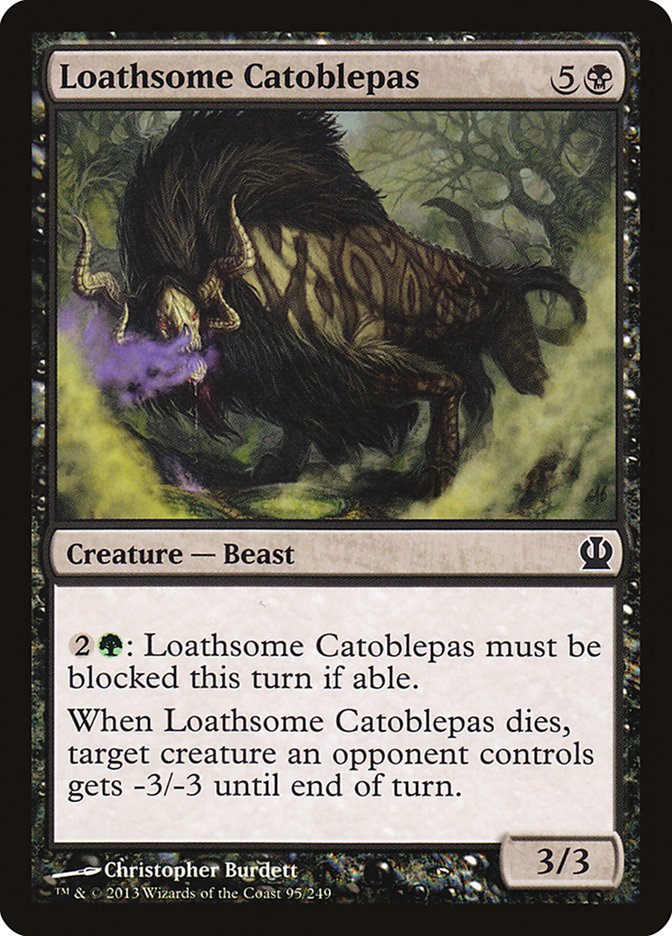 Loathsome Catoblepas [Theros] | Local Legends