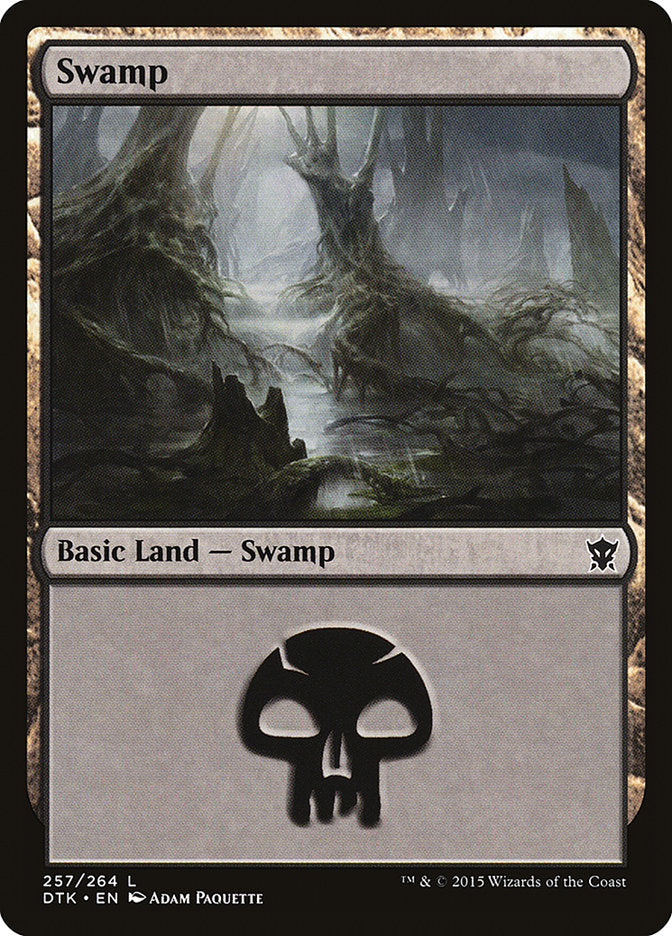 Swamp (257) [Dragons of Tarkir] | Golgari Games