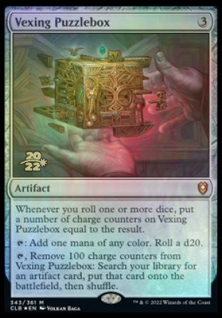 Vexing Puzzlebox [Commander Legends: Battle for Baldur's Gate Prerelease Promos] | Golgari Games