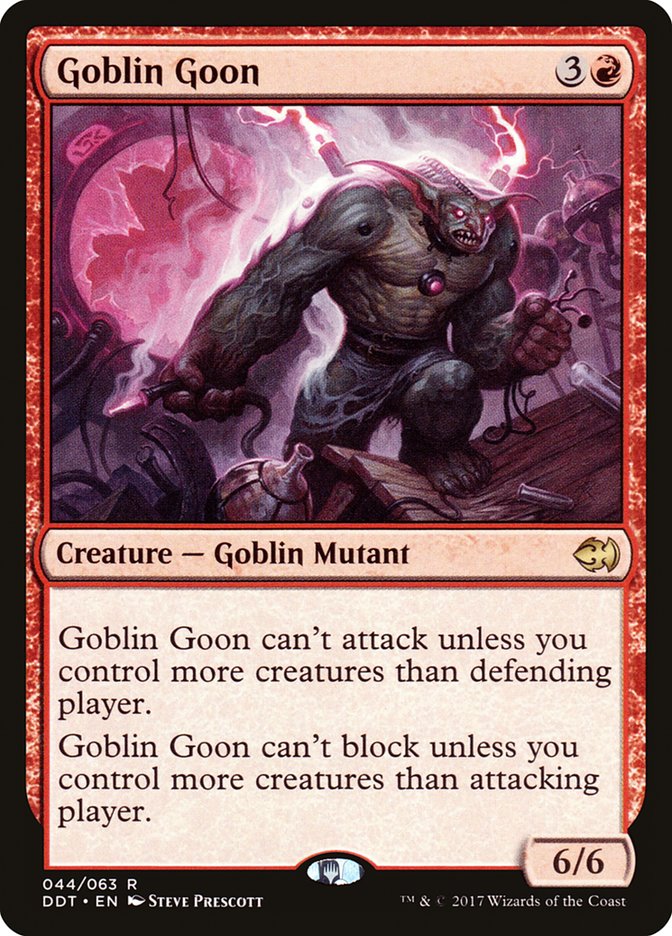 Goblin Goon [Duel Decks: Merfolk vs. Goblins] | Golgari Games