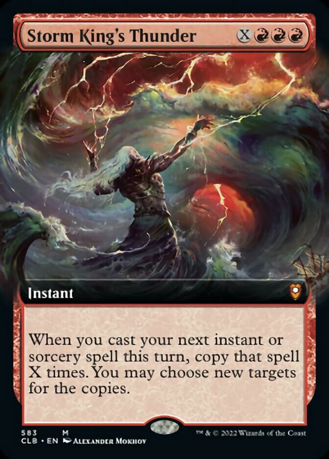 Storm King's Thunder (Extended Art) [Commander Legends: Battle for Baldur's Gate] | Local Legends
