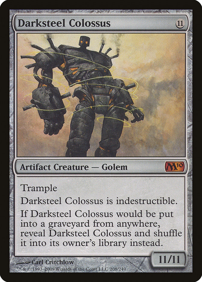 Darksteel Colossus [Magic 2010] | Golgari Games