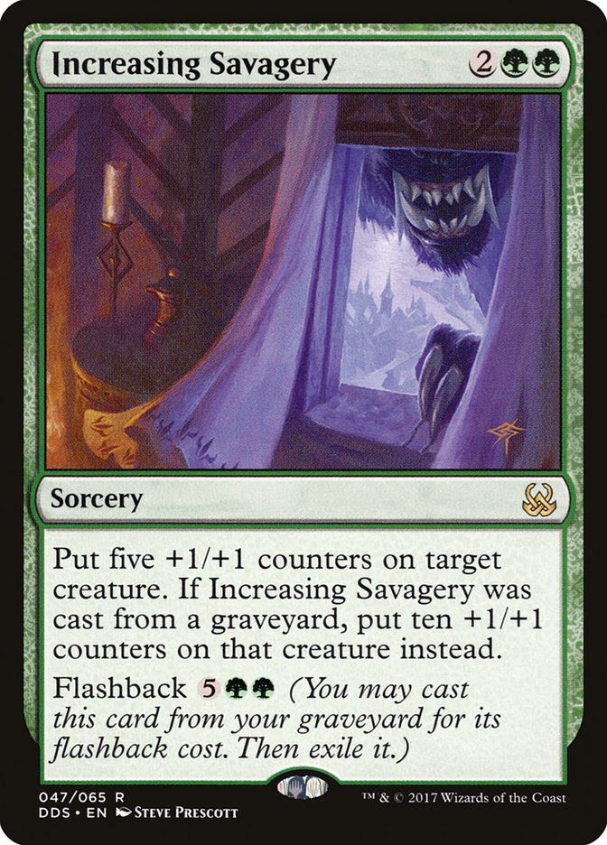 Increasing Savagery [Duel Decks: Mind vs. Might] | Local Legends
