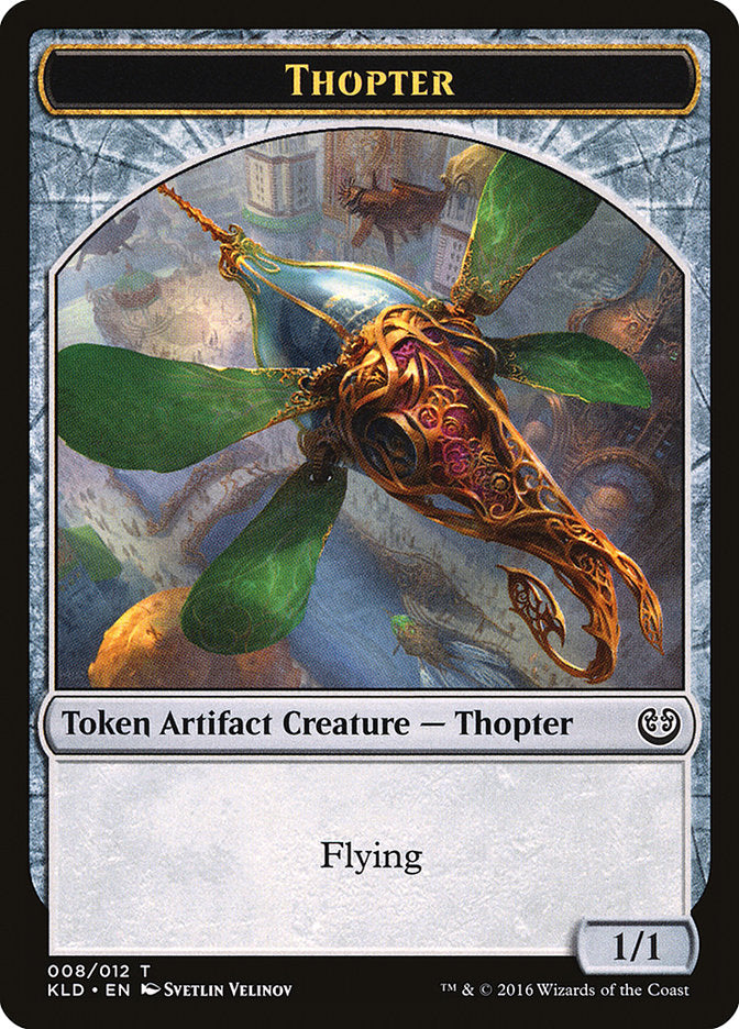 Thopter Token (008/012) [Kaladesh Tokens] | Golgari Games