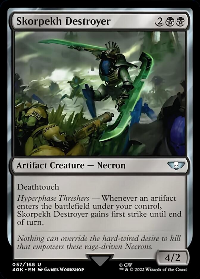 Skorpekh Destroyer (Surge Foil) [Universes Beyond: Warhammer 40,000] | Local Legends