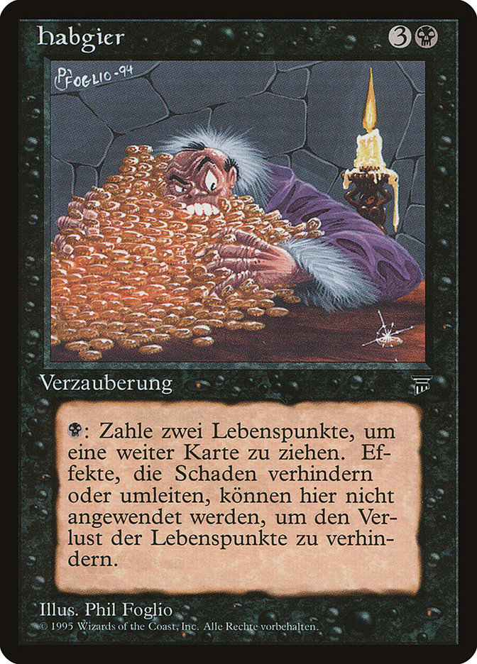 Greed (German) - "Habgier" [Renaissance] | Golgari Games