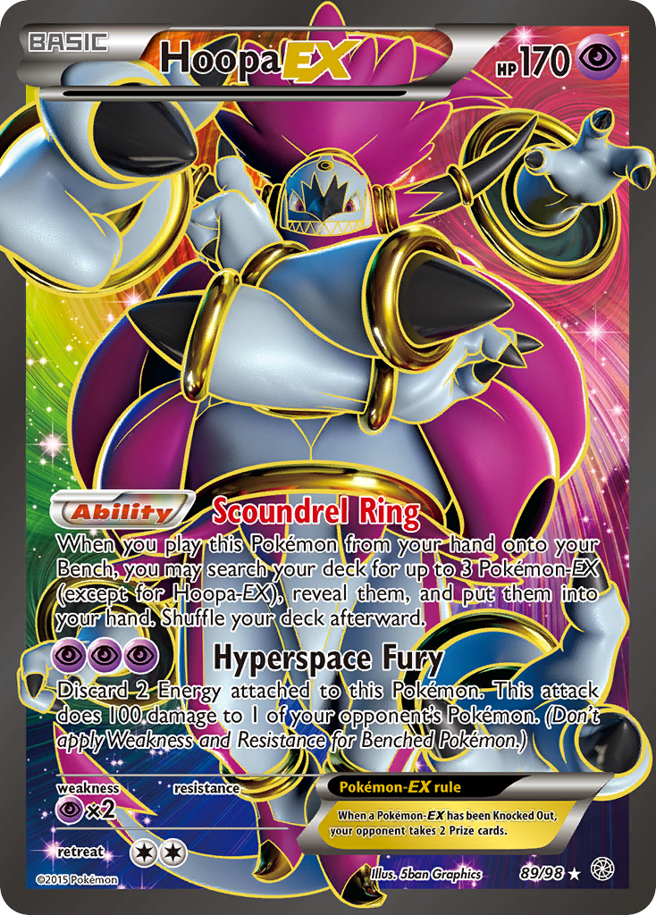 Hoopa EX (89/98) [XY: Ancient Origins] | Golgari Games