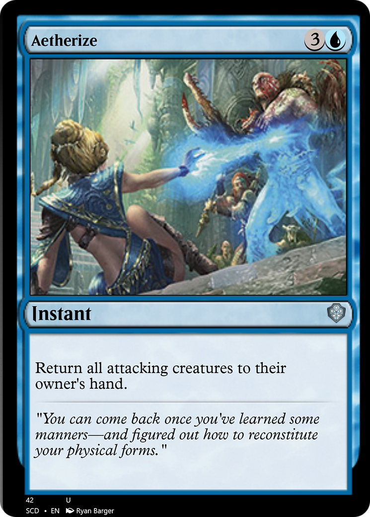 Aetherize [Starter Commander Decks] | Local Legends