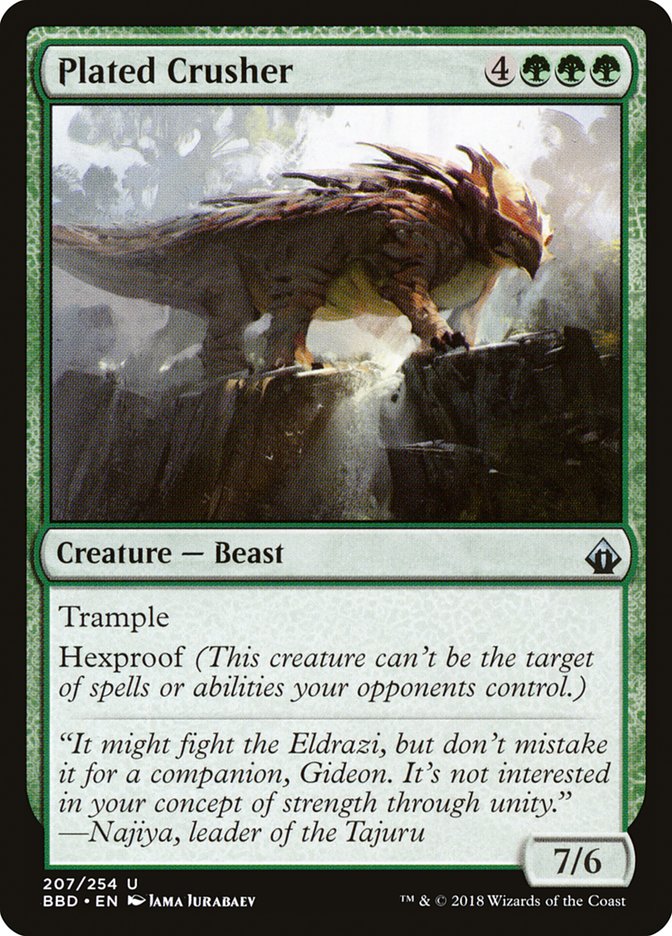 Plated Crusher [Battlebond] | Local Legends