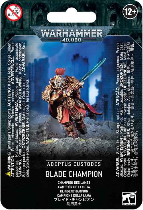 Warhammer 40K: Adeptus Custodes Blade Champion | Golgari Games