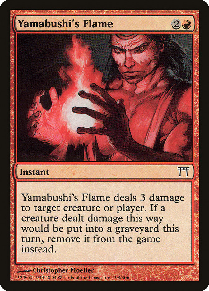 Yamabushi's Flame [Champions of Kamigawa] | Golgari Games