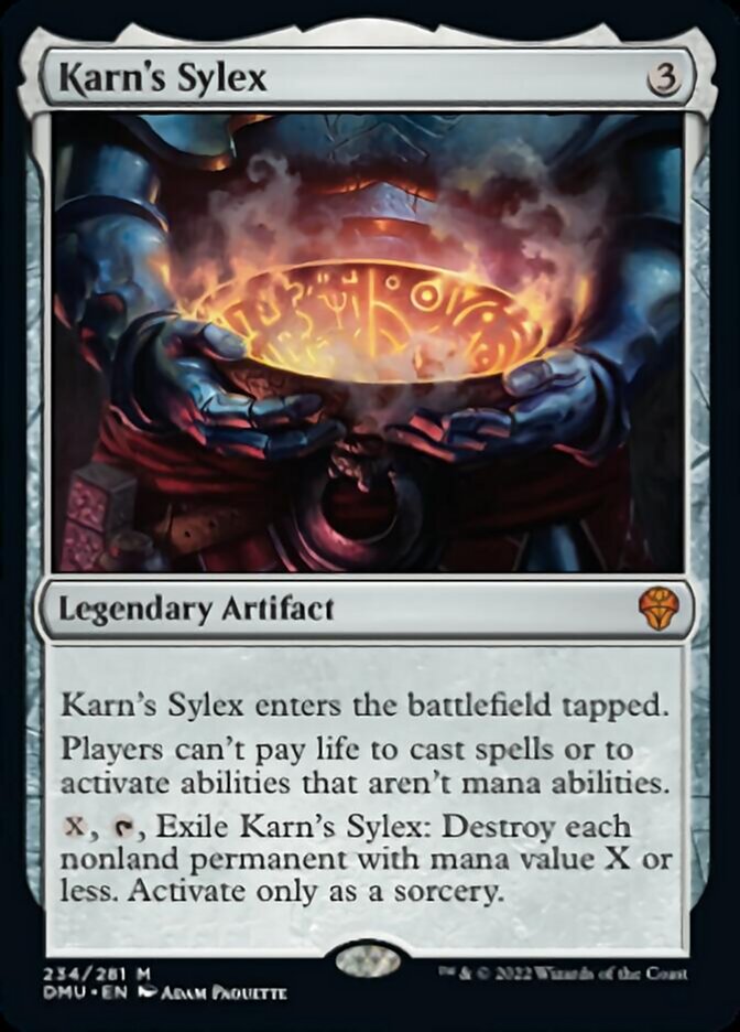 Karn's Sylex [Dominaria United] | Local Legends