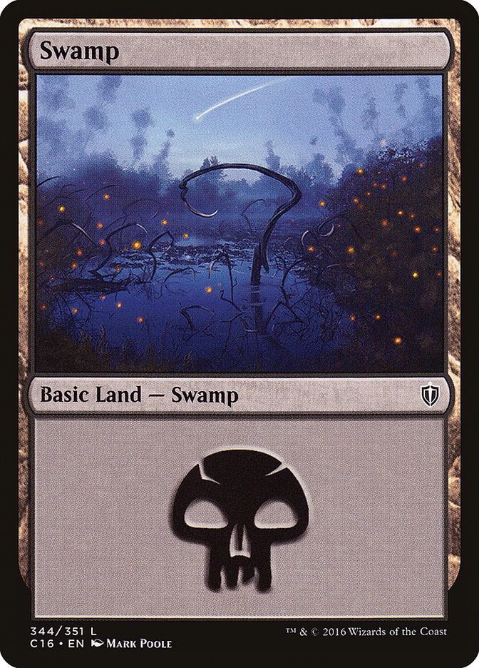 Swamp (344) [Commander 2016] | Local Legends