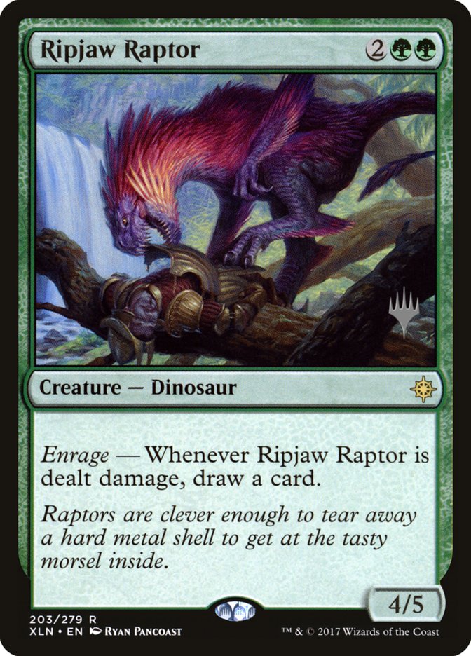 Ripjaw Raptor (Promo Pack) [Ixalan Promos] | Local Legends