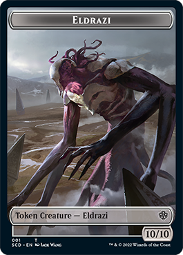 Eldrazi // Soldier Double-Sided Token [Starter Commander Decks] | Local Legends
