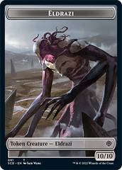 Eldrazi // Soldier Double-Sided Token [Starter Commander Decks] | Local Legends