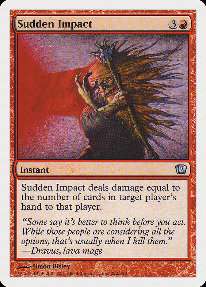 Sudden Impact [Ninth Edition] | Local Legends