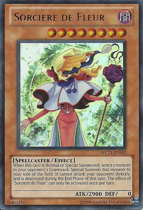 Sorciere de Fleur [WC11-EN002] Ultra Rare | Golgari Games