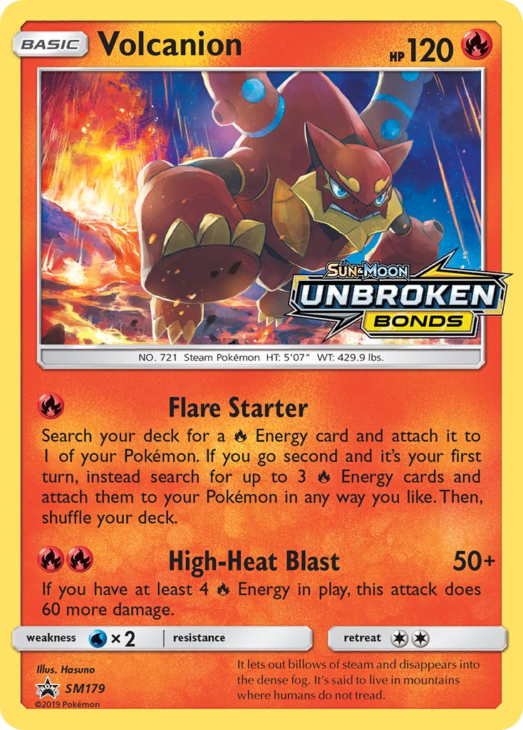 Volcanion (SM179) [Sun & Moon: Black Star Promos] | Golgari Games