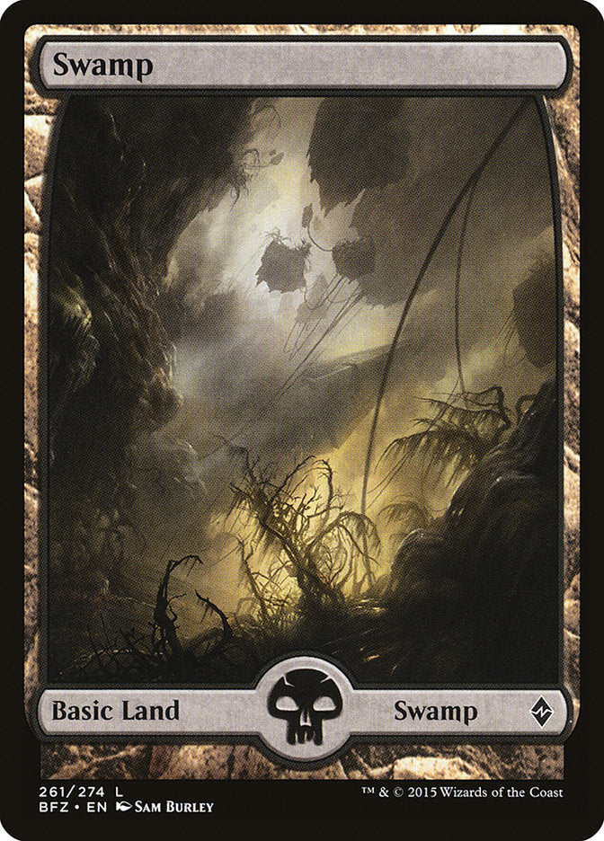 Swamp (261) [Battle for Zendikar] | Local Legends
