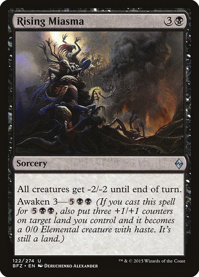 Rising Miasma [Battle for Zendikar] | Local Legends