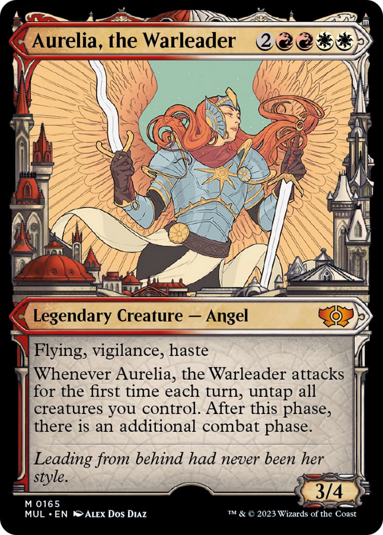 Aurelia, the Warleader (Halo Foil) [Multiverse Legends] | Local Legends