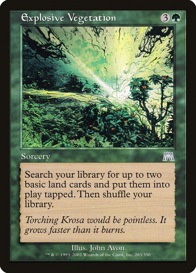 Explosive Vegetation [Onslaught] | Local Legends
