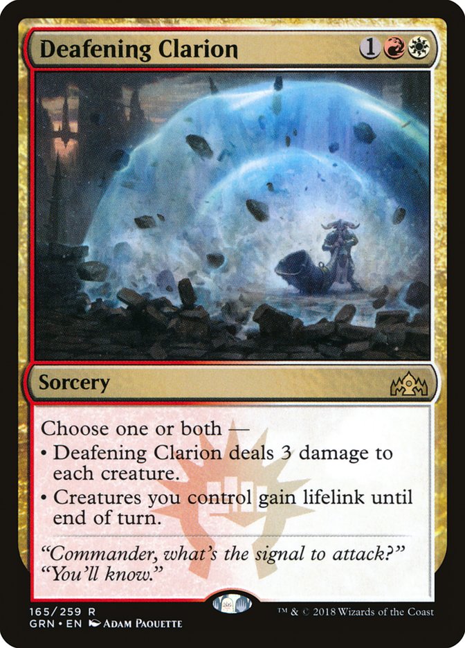 Deafening Clarion [Guilds of Ravnica] | Local Legends