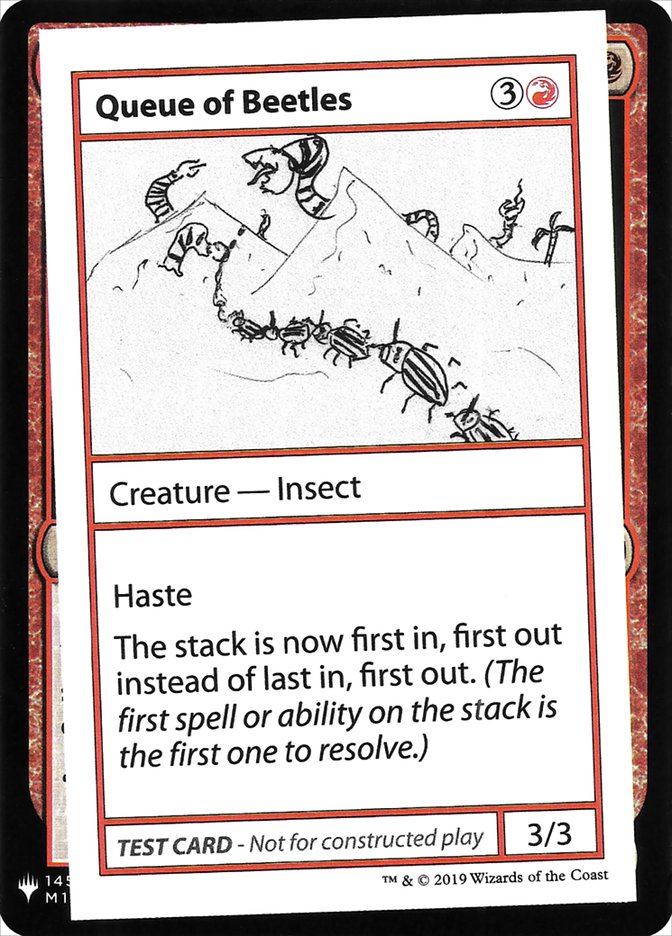 Queue of Beetles [Mystery Booster Playtest Cards] | Golgari Games