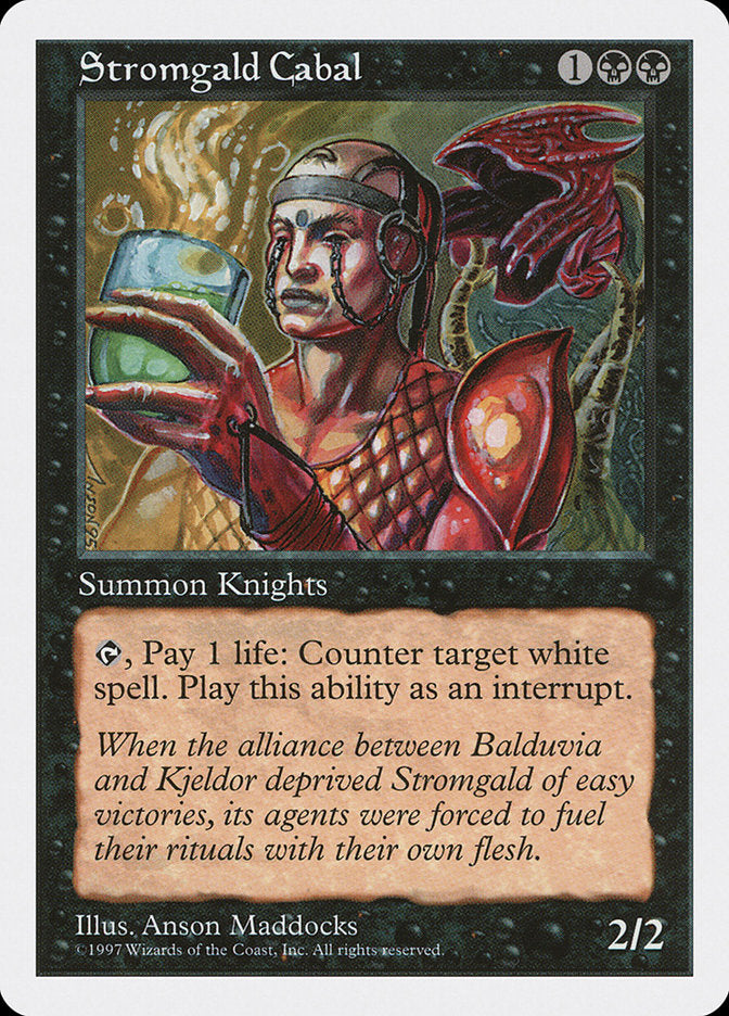 Stromgald Cabal [Fifth Edition] | Local Legends