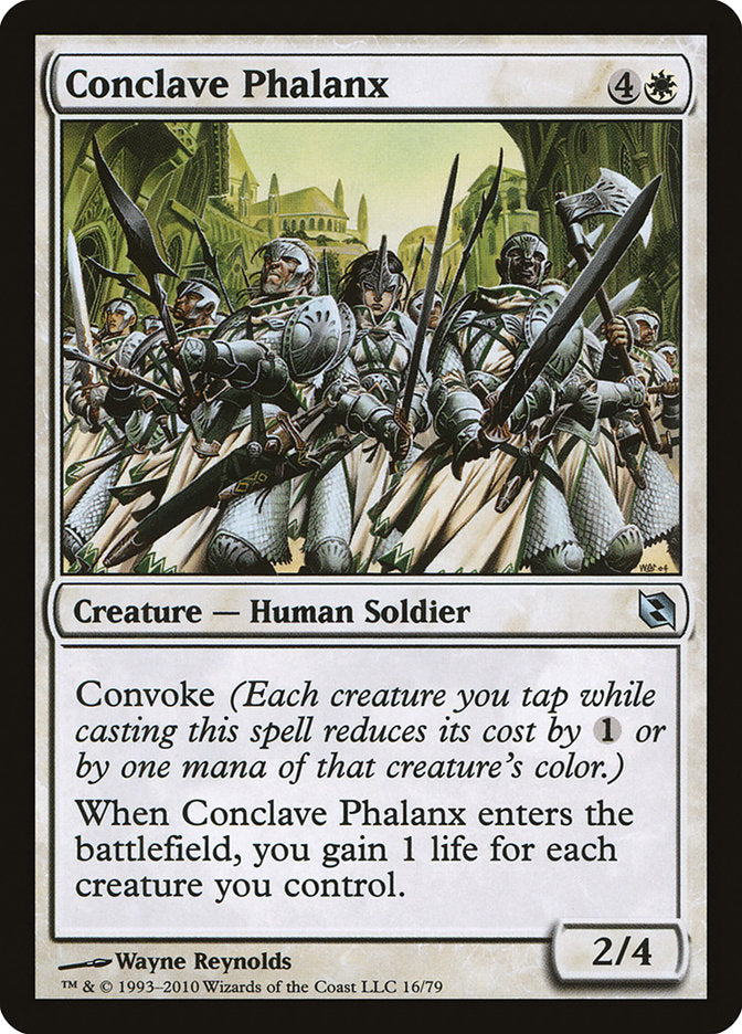 Conclave Phalanx [Duel Decks: Elspeth vs. Tezzeret] | Golgari Games