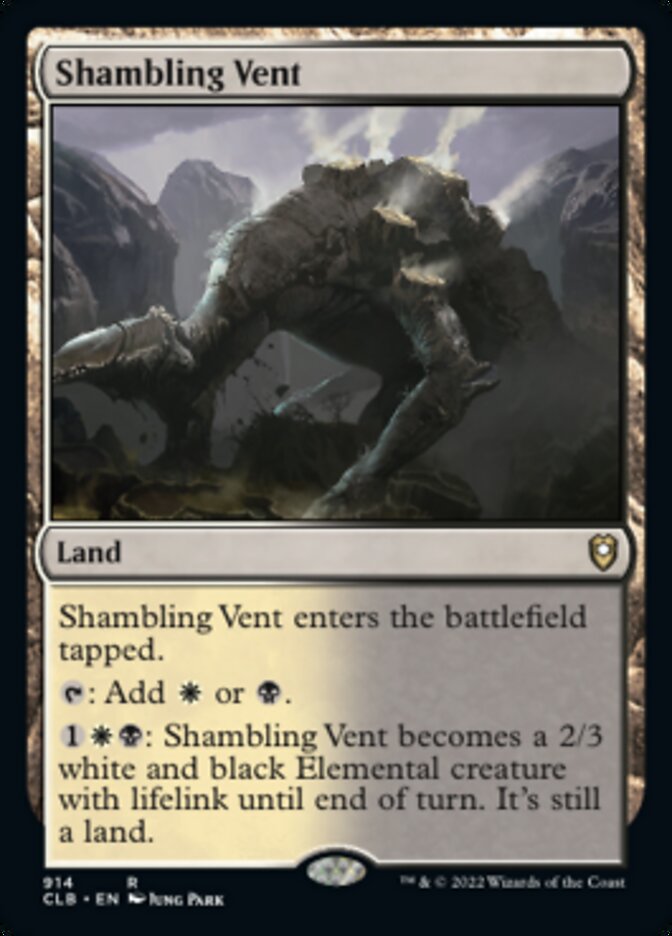 Shambling Vent [Commander Legends: Battle for Baldur's Gate] | Local Legends