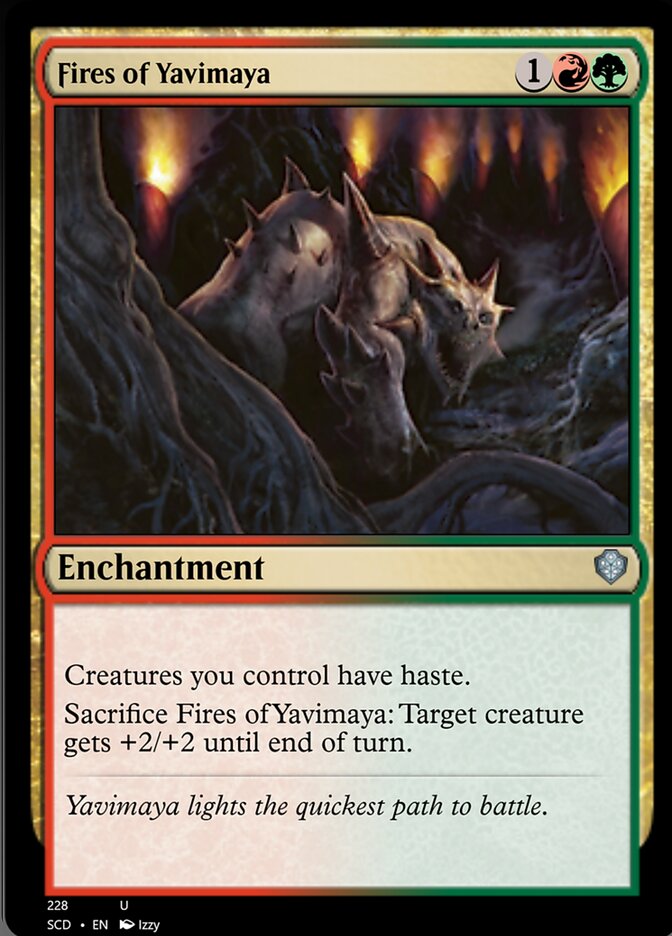 Fires of Yavimaya [Starter Commander Decks] | Local Legends