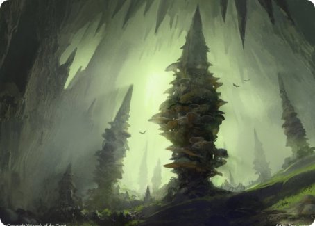 Forest (280) Art Card [Dungeons & Dragons: Adventures in the Forgotten Realms Art Series] | Golgari Games