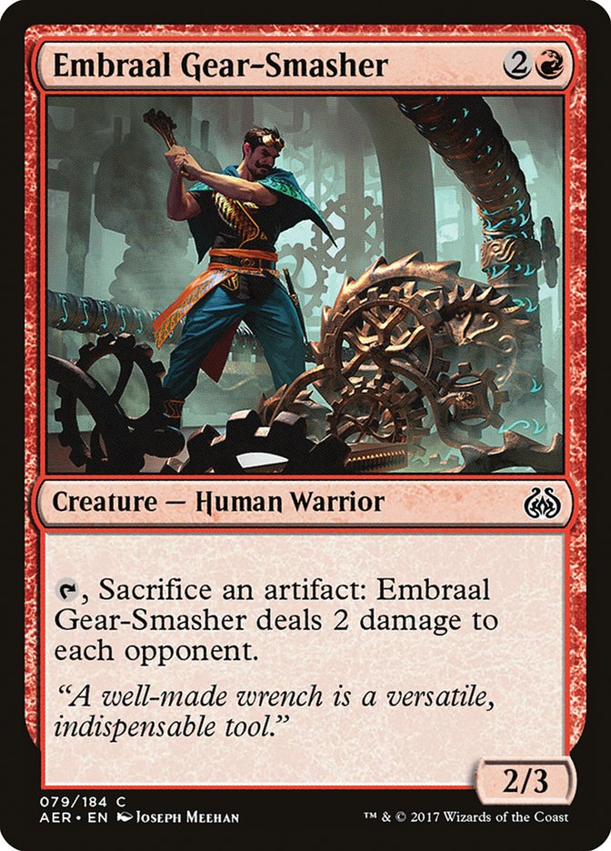 Embraal Gear-Smasher [Aether Revolt] | Golgari Games