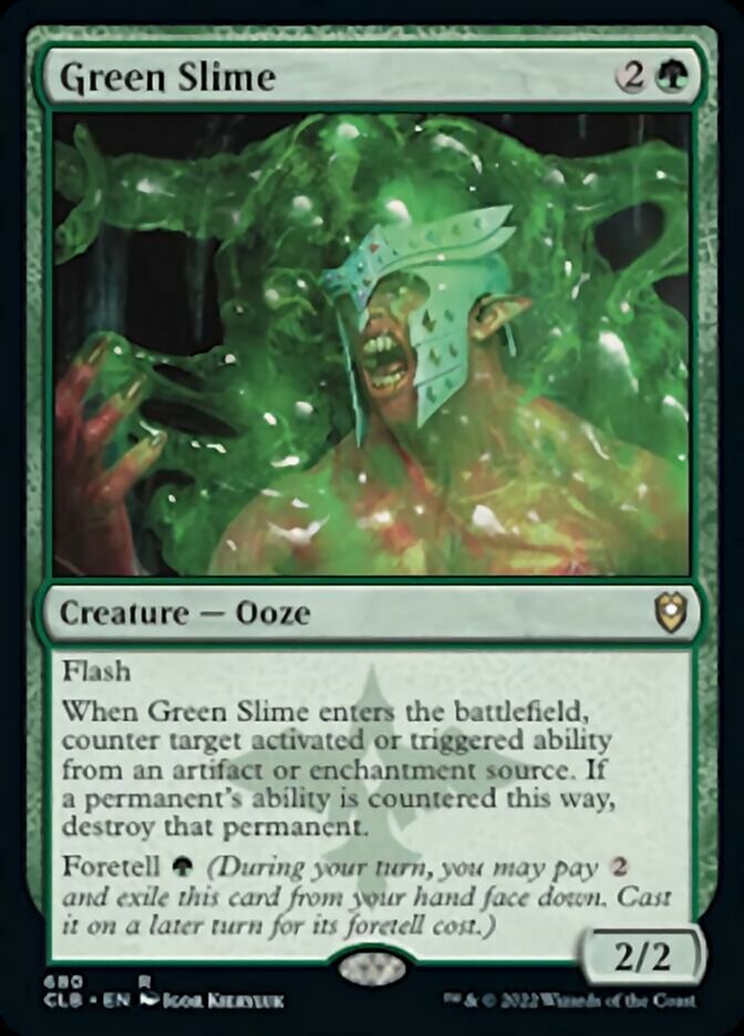 Green Slime [Commander Legends: Battle for Baldur's Gate] | Local Legends