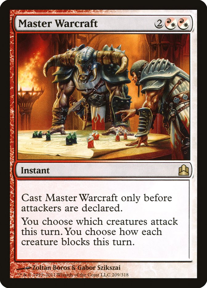 Master Warcraft [Commander 2011] | Local Legends