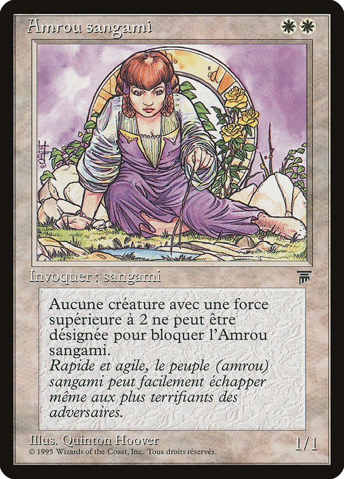 Amrou Kithkin (French) - "Amrou sangami" [Renaissance] | Golgari Games