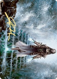 Karfell Harbinger Art Card (Gold-Stamped Signature) [Kaldheim Art Series] | Local Legends