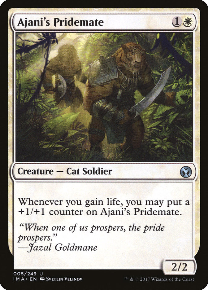 Ajani's Pridemate [Iconic Masters] | Local Legends