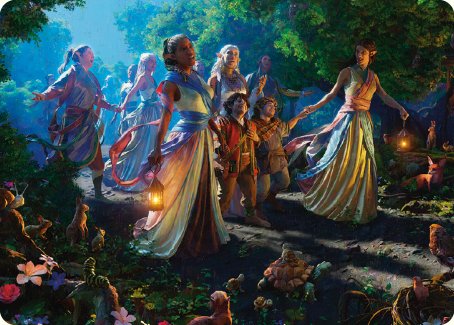 Realm Seekers Art Card [The Lord of the Rings: Tales of Middle-earth Art Series] | Local Legends