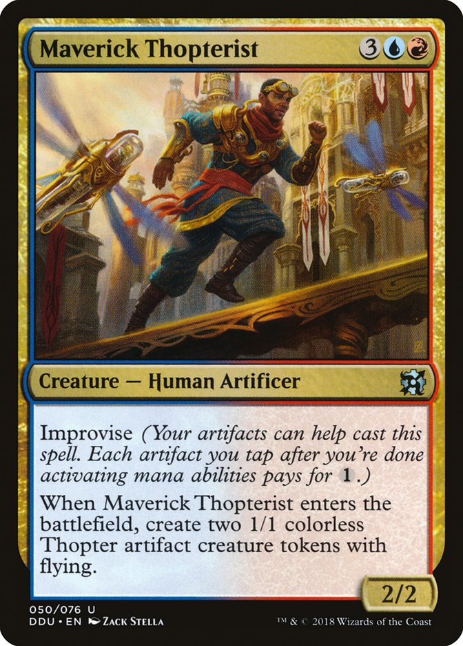 Maverick Thopterist [Duel Decks: Elves vs. Inventors] | Golgari Games